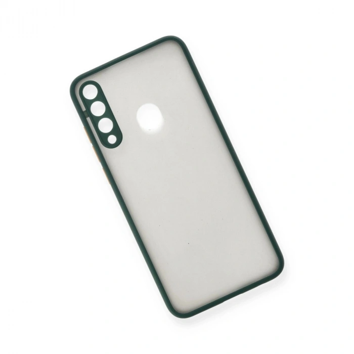 Huawei Y6p Kılıf Montreal  Kapak - Yeşil