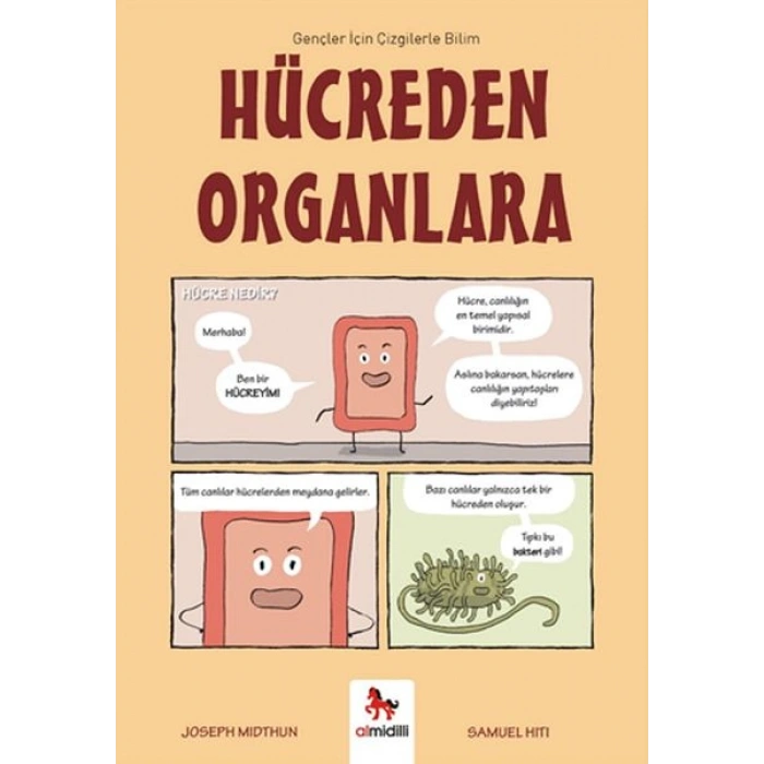 Hücreden Organlara – Gençler İçin Çizgilerle Bilim