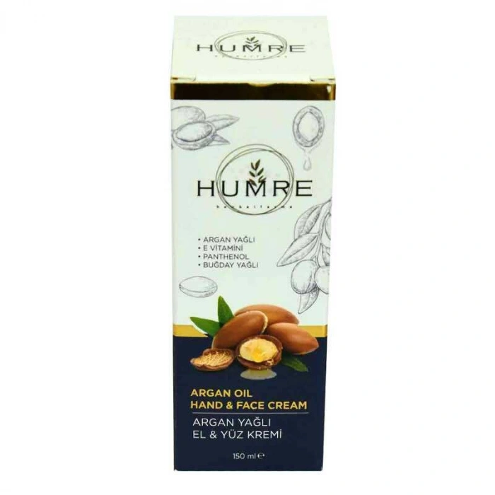 Humre Argan Yağlı E Vitaminli El ve Yüz i 150 ML