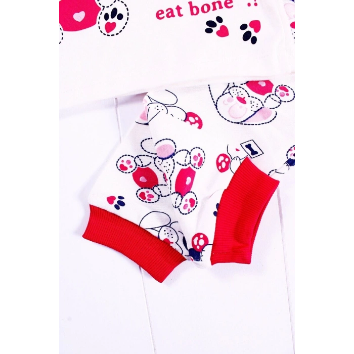 Hungry Desenli Kız Çuk Pijama Takımı