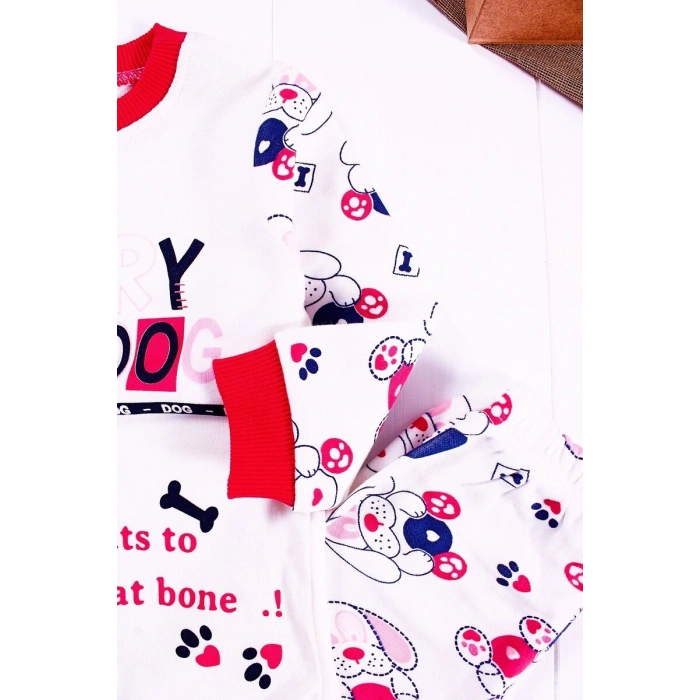 Hungry Desenli Kız Çuk Pijama Takımı