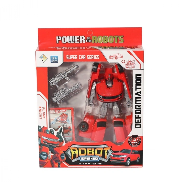 HY-8877 DÖNÜŞEBİLEN TRANSFORMERS KARTLI  - 1 Adet