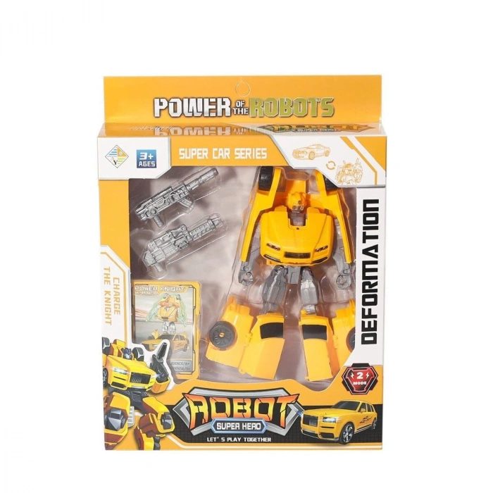 HY-8877 DÖNÜŞEBİLEN TRANSFORMERS KARTLI  - 1 Adet