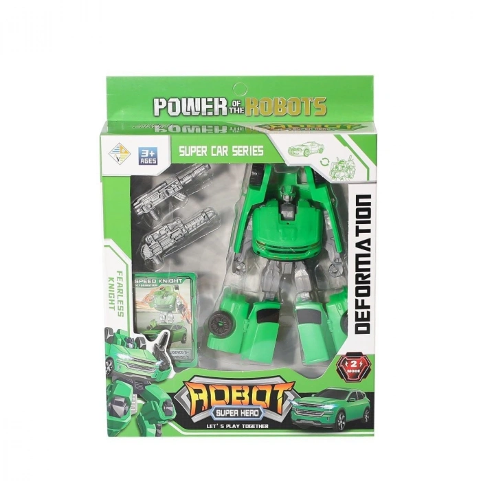 HY-8877 DÖNÜŞEBİLEN TRANSFORMERS KARTLI  - 1 Adet