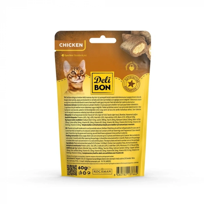 İçi Doulu Ödül Bisküvisi - Tuklu ve Naneli 60gr