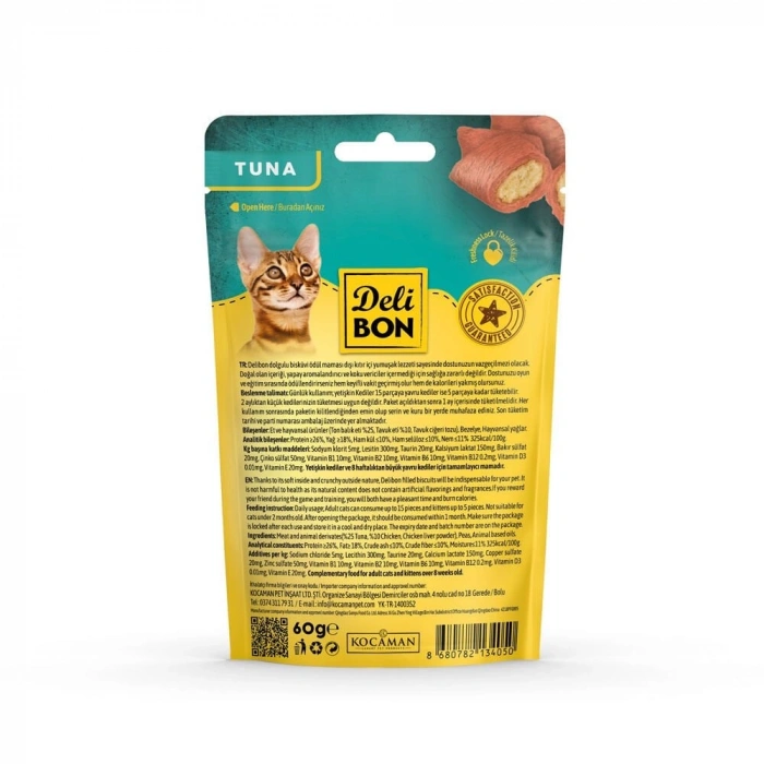 İçi Doulu Ödül Bisküvisi - Tunalı 60gr