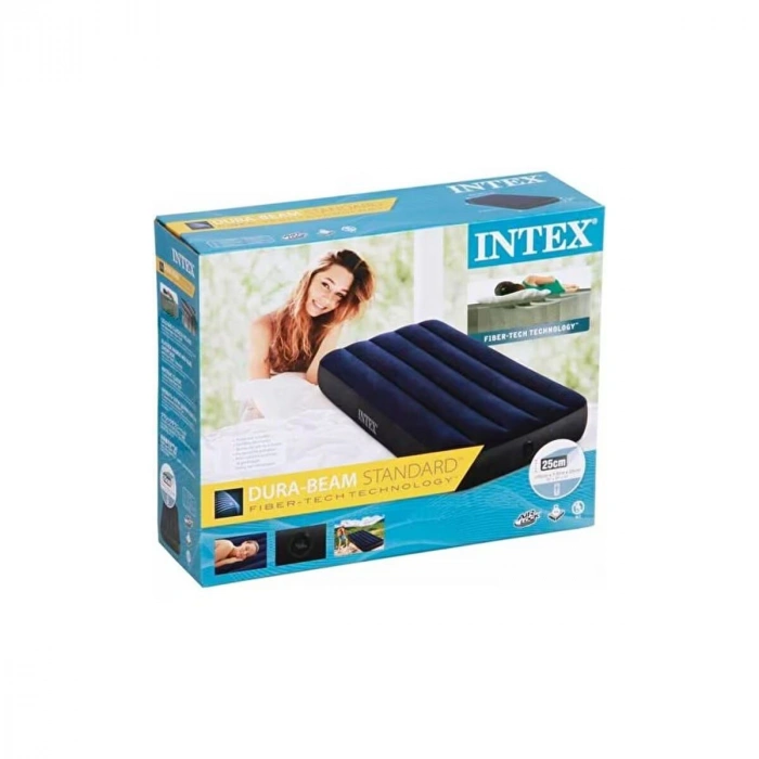 IKY64756 Intex T Dura-Beam Klasik Yatak 76Cx191x25 cm
