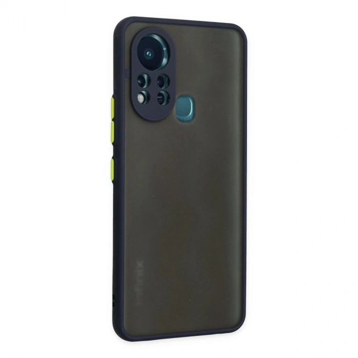 İnfinix Hot 11s Kılıf Montreal  Kapak - Lacivert