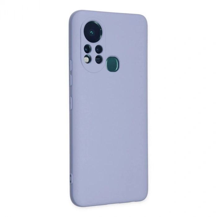 İnfinix Hot 11s Kılıf Nano İçi Kadife  - Lila