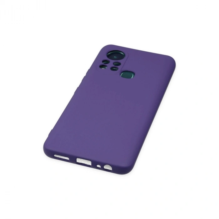 İnfinix Hot 11s Kılıf Nano İçi Kadife  - Mor
