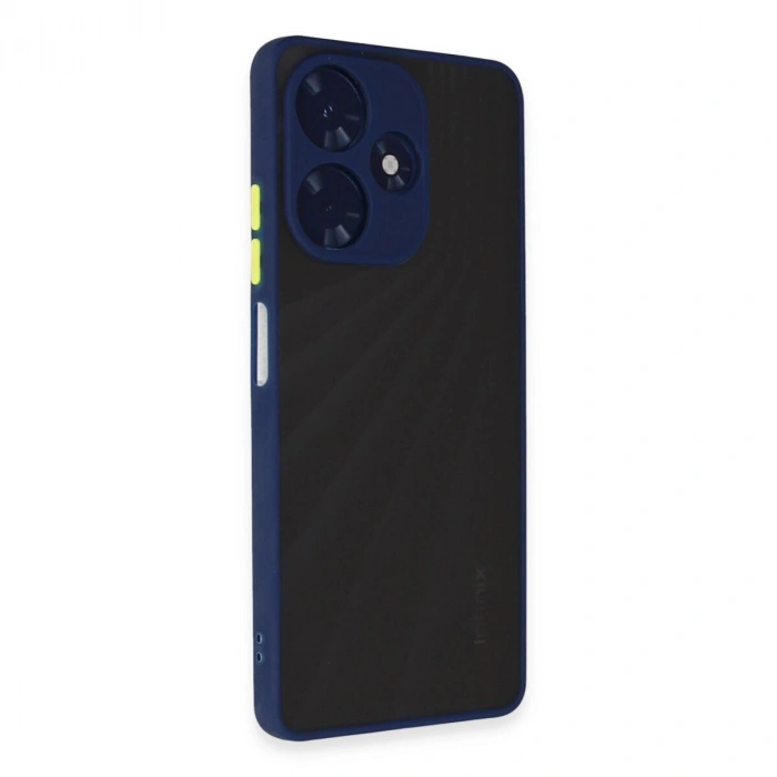 İnfinix Hot 30 4g Kılıf Montreal  Kapak - Lacivert