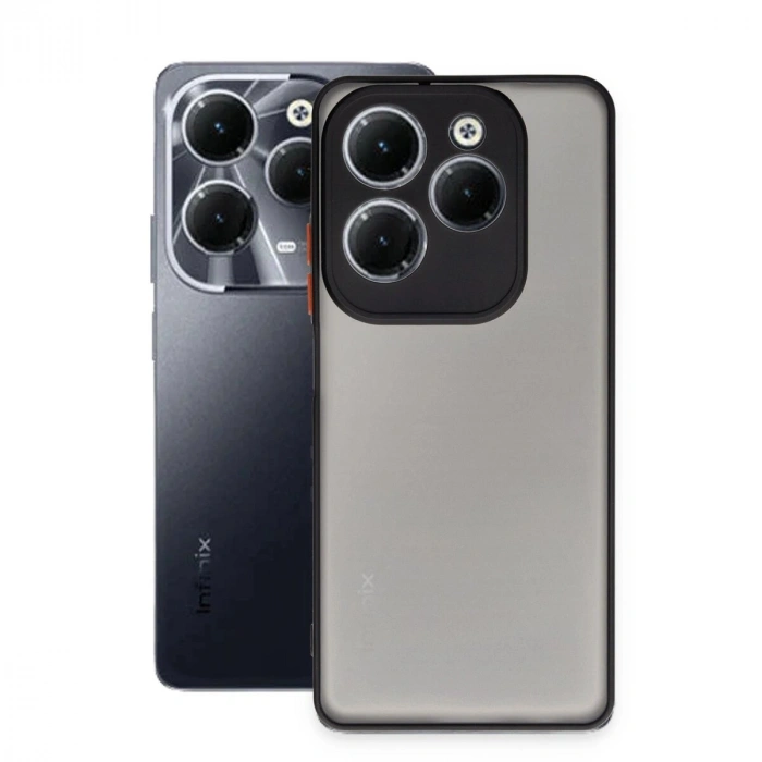İnfinix Hot 40 Pro Kılıf Montreal  Kapak - Siyah