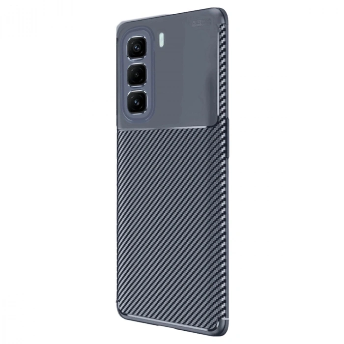 İnfinix Hot 50 Pro Plus 4g Auto Fus Karbon Kapak - Lacivert