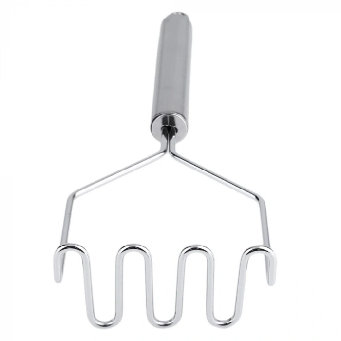 İnox Paslanmaz Metal Patates Ezici Püre Yapıcı 27 cm