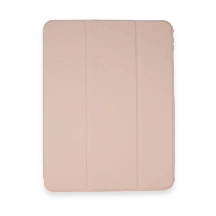 İpad Pro 11 (2021) Kılıf Ling 360 Kalemlikli Tablet Kılıf - Rose Gold