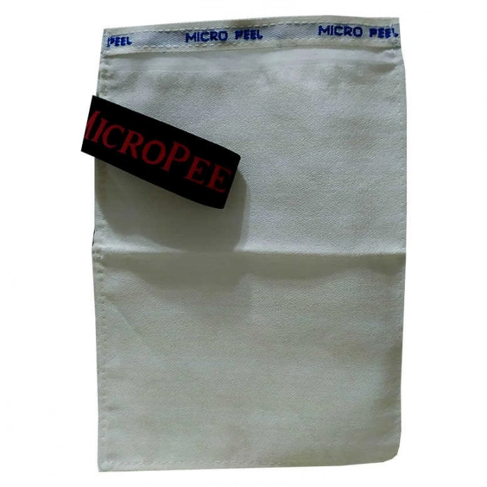 İpek  Cilt İçin Banyo Kesesi Beyaz 16X25
