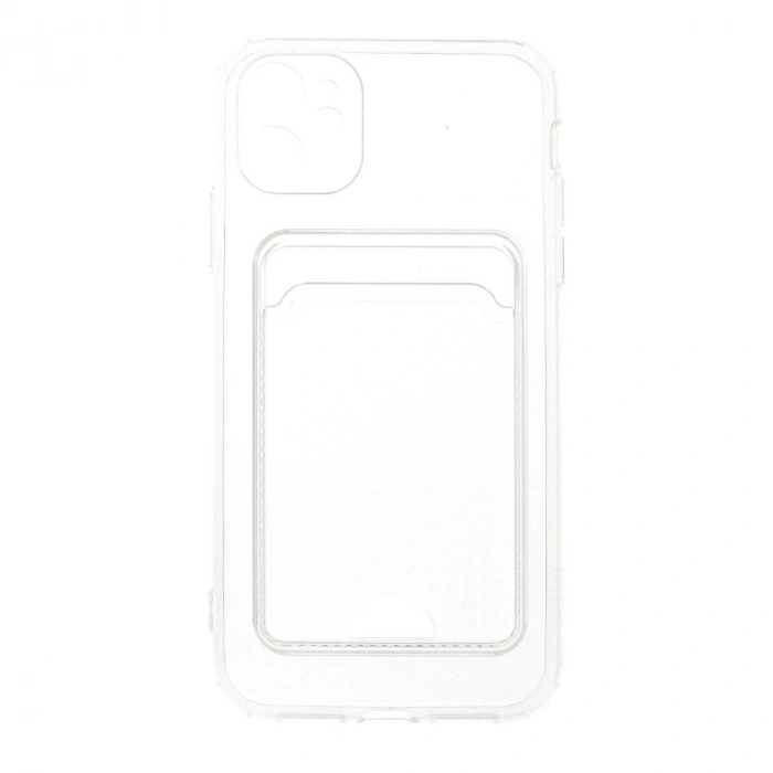 İphone 11 Kılıf Kart Şeffaf  - Şeffaf