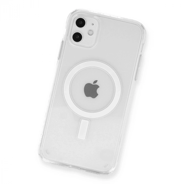 İphone 11 Kılıf Magneticsafe Şeffaf  - Şeffaf