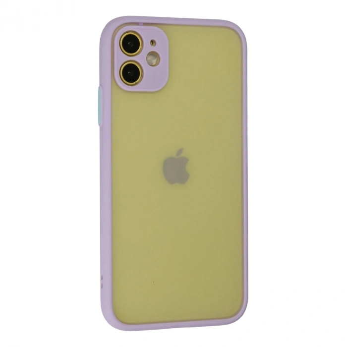 İphone 11 Kılıf Montreal  Kapak - Mor