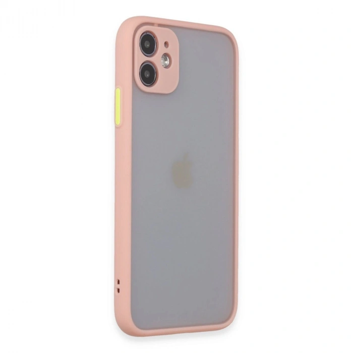 İphone 11 Kılıf Montreal  Kapak - Pembe