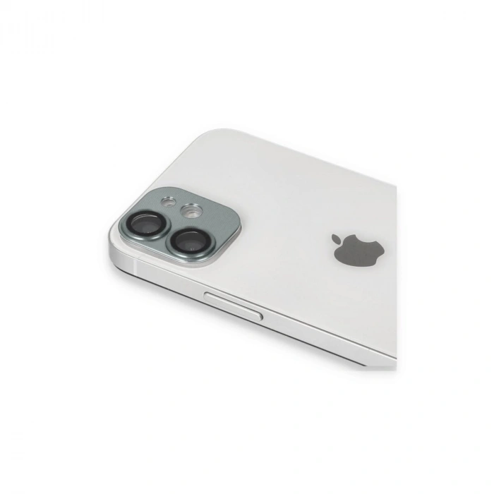 İphone 11 Pers Alüminyum Kamera Lens - Yeşil