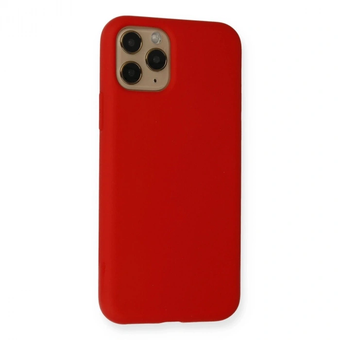 İphone 11 Pro Kılıf Nano İçi Kadife  - Kırmızı