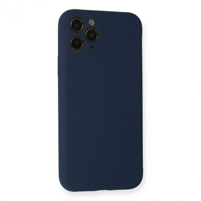 İphone 11 Pro Kılıf Nano İçi Kadife  - Lacivert