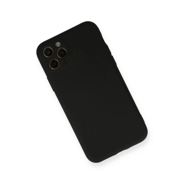 İphone 11 Pro Kılıf Nano İçi Kadife  - Siyah