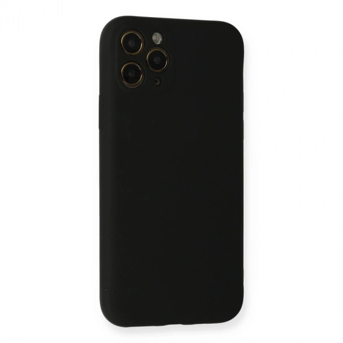 İphone 11 Pro Kılıf Nano İçi Kadife  - Siyah