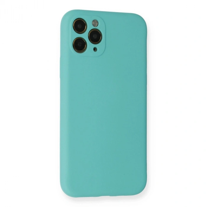 İphone 11 Pro Kılıf Nano İçi Kadife  - Turkuaz