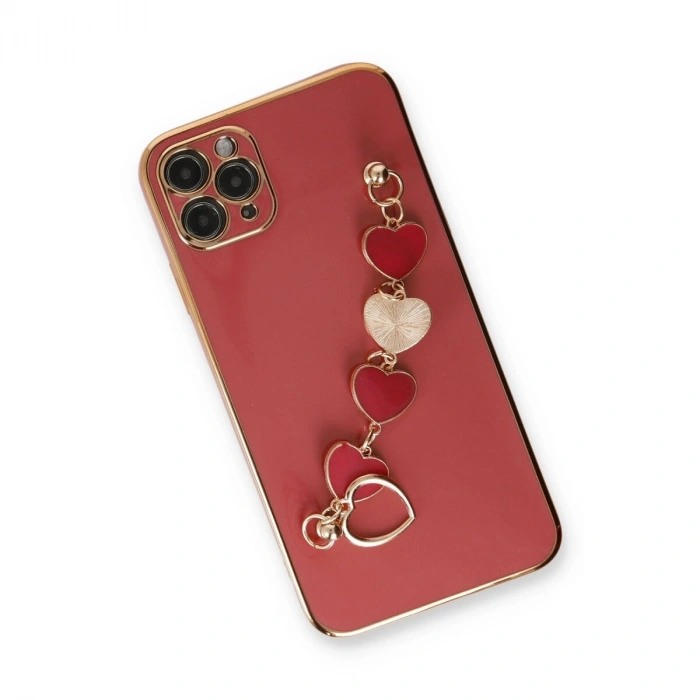 İphone 11 Pro Max Kılıf Esila  - Kırmızı