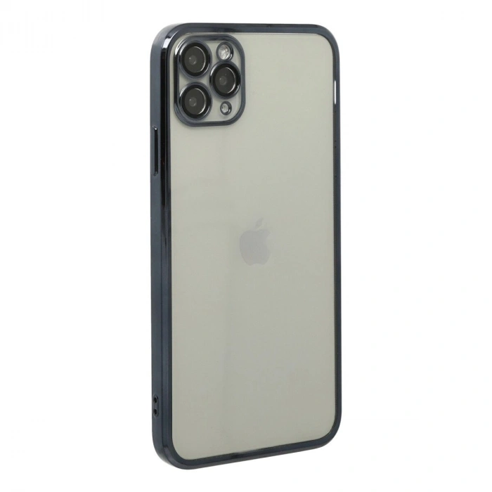 İphone 11 Pro Max Kılıf  Lensli  - Siyah