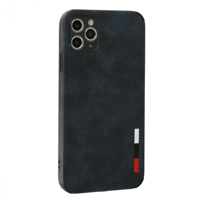 İphone 11 Pro Max Kılıf Loop Deri  - Lacivert