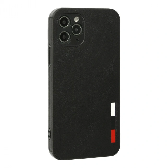 İphone 11 Pro Max Kılıf Loop Deri  - Siyah