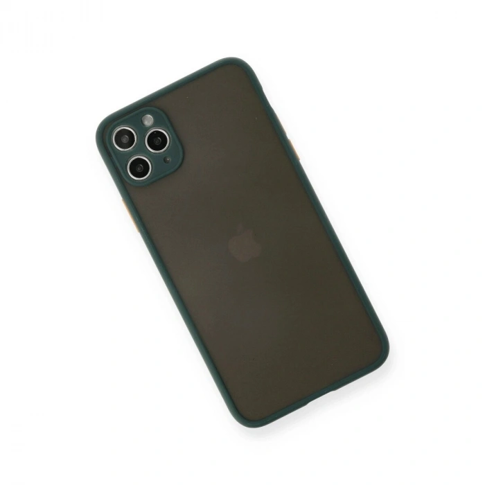 İphone 11 Pro Max Kılıf Montreal  Kapak - Yeşil