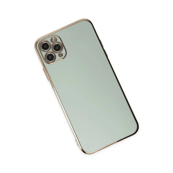 İphone 11 Pro Max Kılıf Volet  - Açık Yeşil