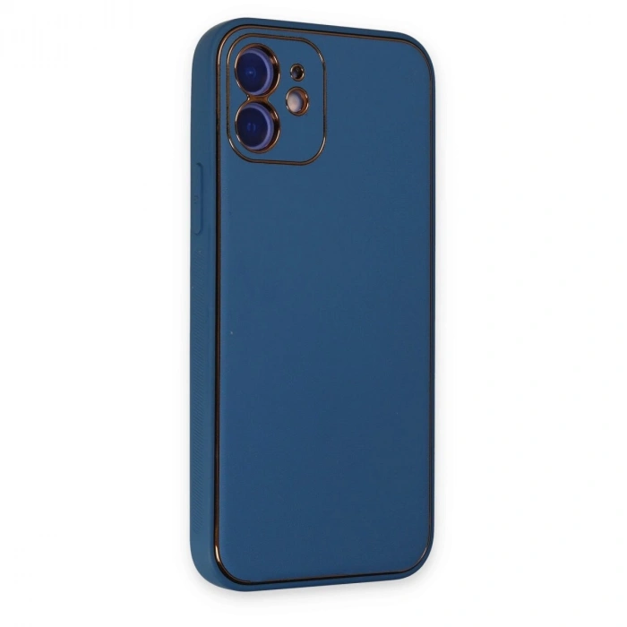 İphone 12 Kılıf Co Deri  Kapak - Açık Mi