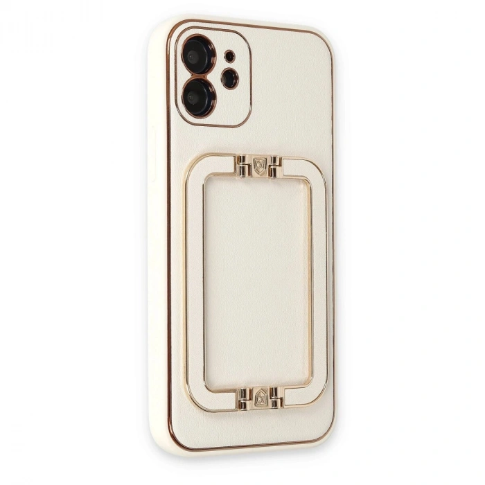 İphone 12 Kılıf Co Elit Kapak - Beyaz