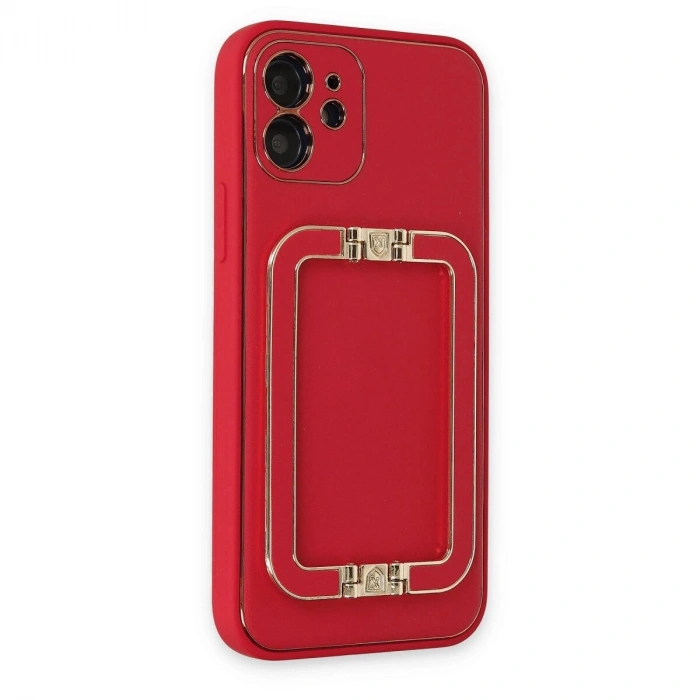 İphone 12 Kılıf Co Elit Kapak - Kırmızı