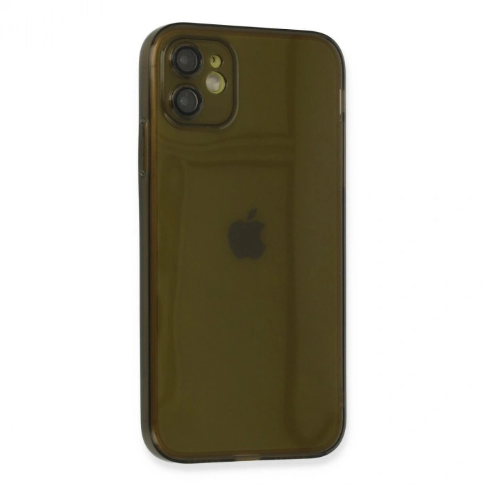 İphone 12 Kılıf Fly Lens  - Siyah