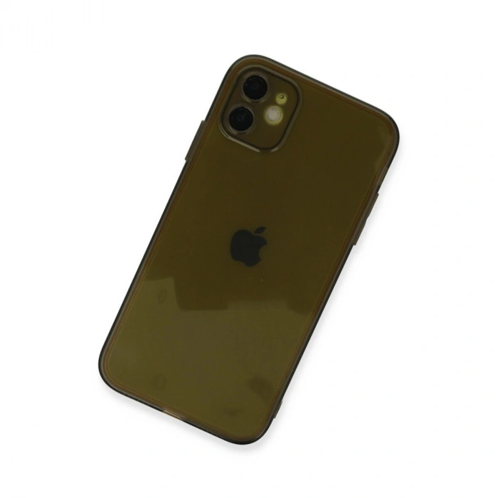 İphone 12 Kılıf Fly Lens  - Siyah