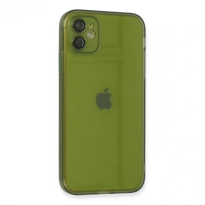 İphone 12 Kılıf Fly Lens  - Yeşil