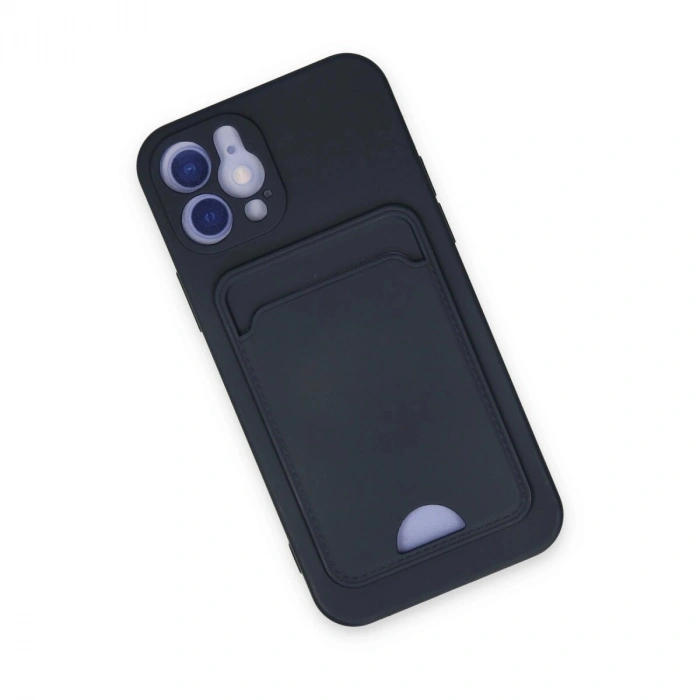 İphone 12 Kılıf Kelvin Kartvizitli  - Lacivert