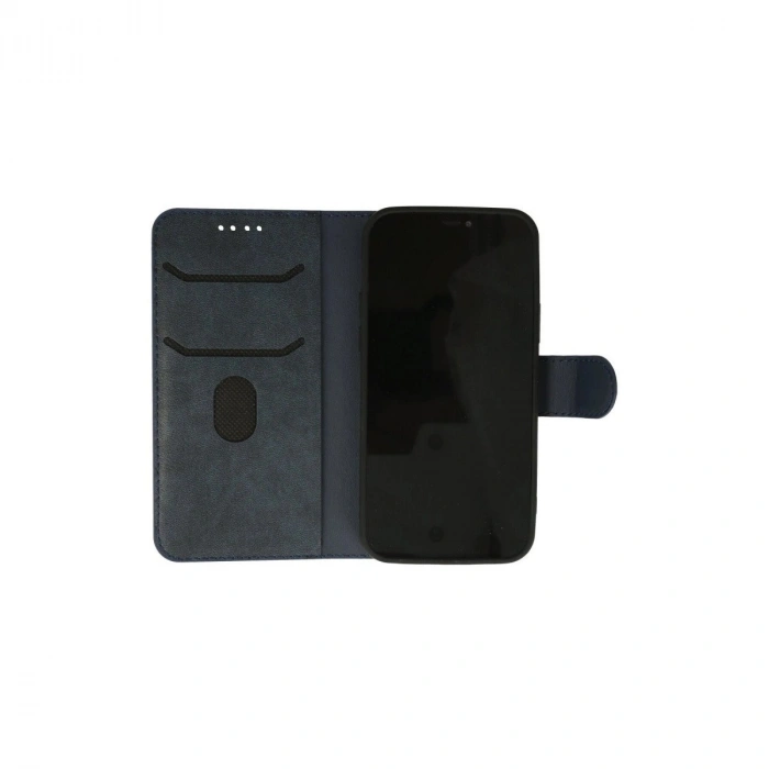 İphone 12 Kılıf Trend S Plus Kapaklı Kılıf - Lacivert