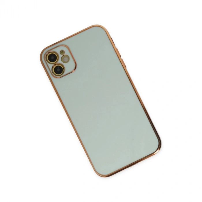 İphone 12 Kılıf Volet  - Açık Yeşil