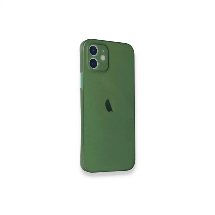 İphone 12 Mini Kılıf Pp Ultra İnce Kapak - Yeşil