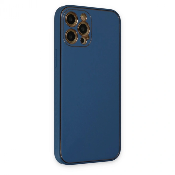 İphone 12 Pro Kılıf Co Deri  Kapak - Açık Mi