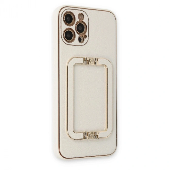 İphone 12 Pro Kılıf Co Elit Kapak - Beyaz