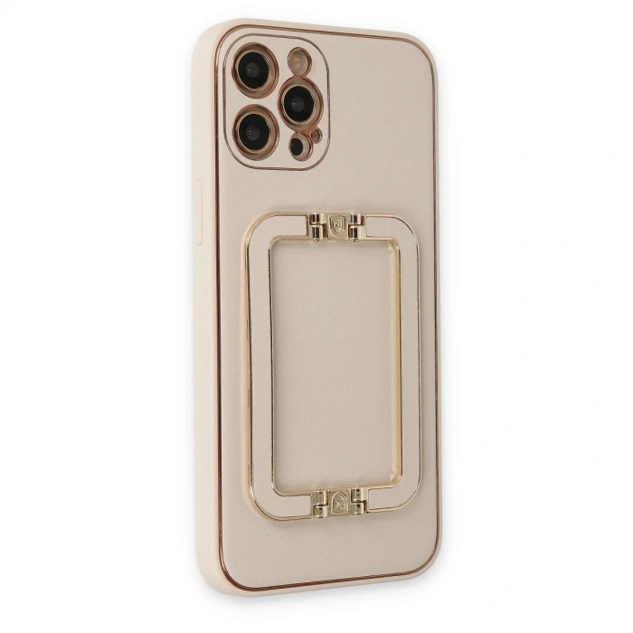 İphone 12 Pro Kılıf Co Elit Kapak - Gold