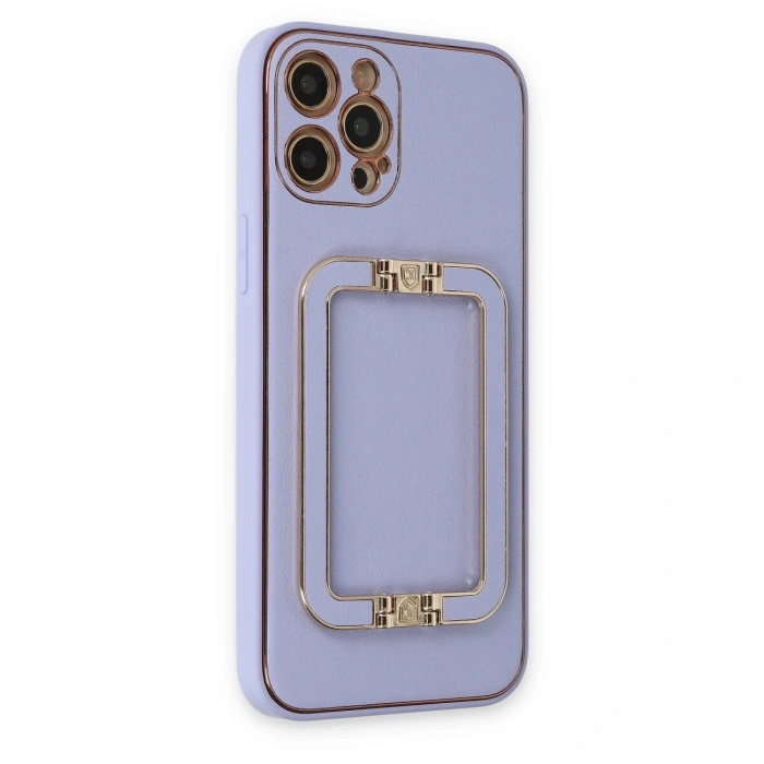 İphone 12 Pro Kılıf Co Elit Kapak - Lila